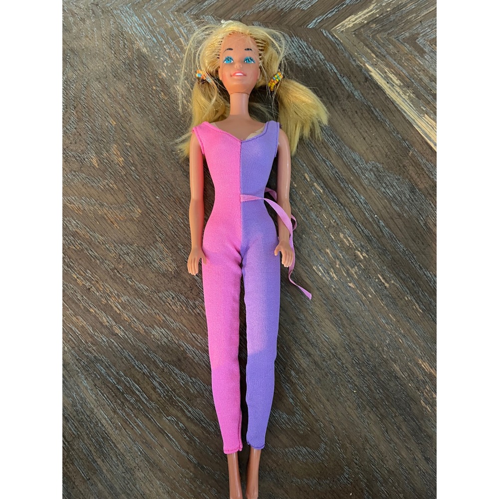 Vintage Barbie Malibu with Fashion 4817 D Pigtails Blue Eye Doll